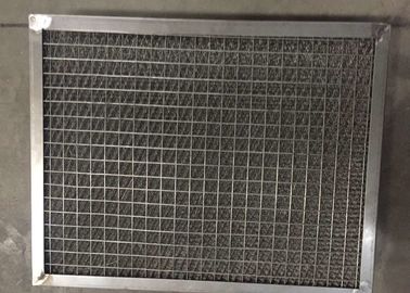 Tấm lọc không khí Tách chất lỏng khí 500 - 480 Mm Lưới dệt kim có khung